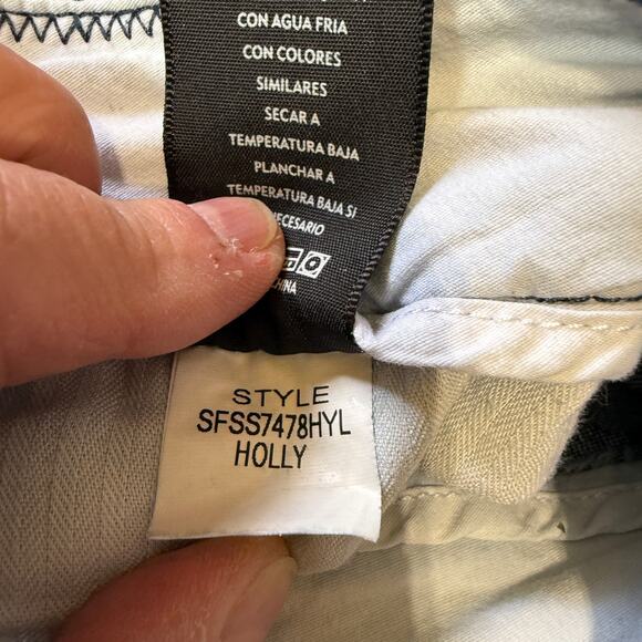 Dear John Holly Style Rolled Cuff Denim Shorts Size 32 - Picture 10 of 13